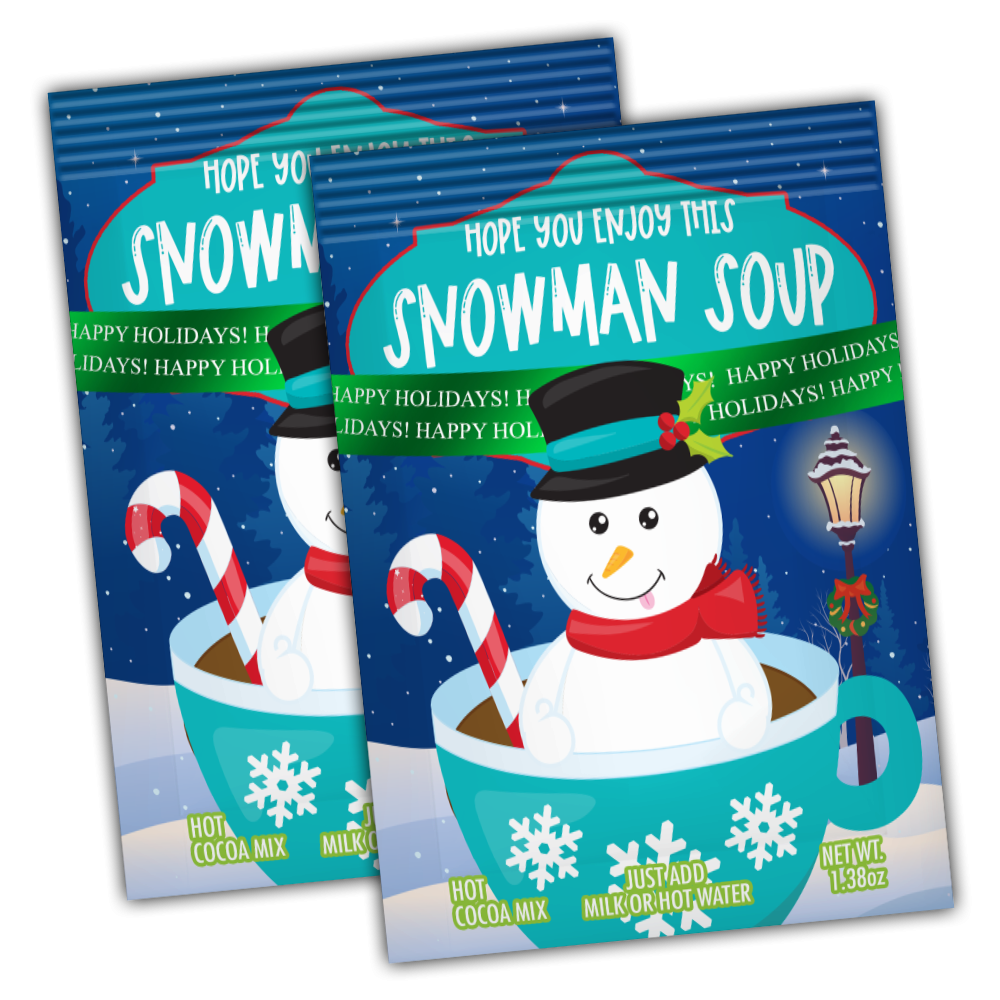 Snowman Soup Printable Pretty Party Crafty
