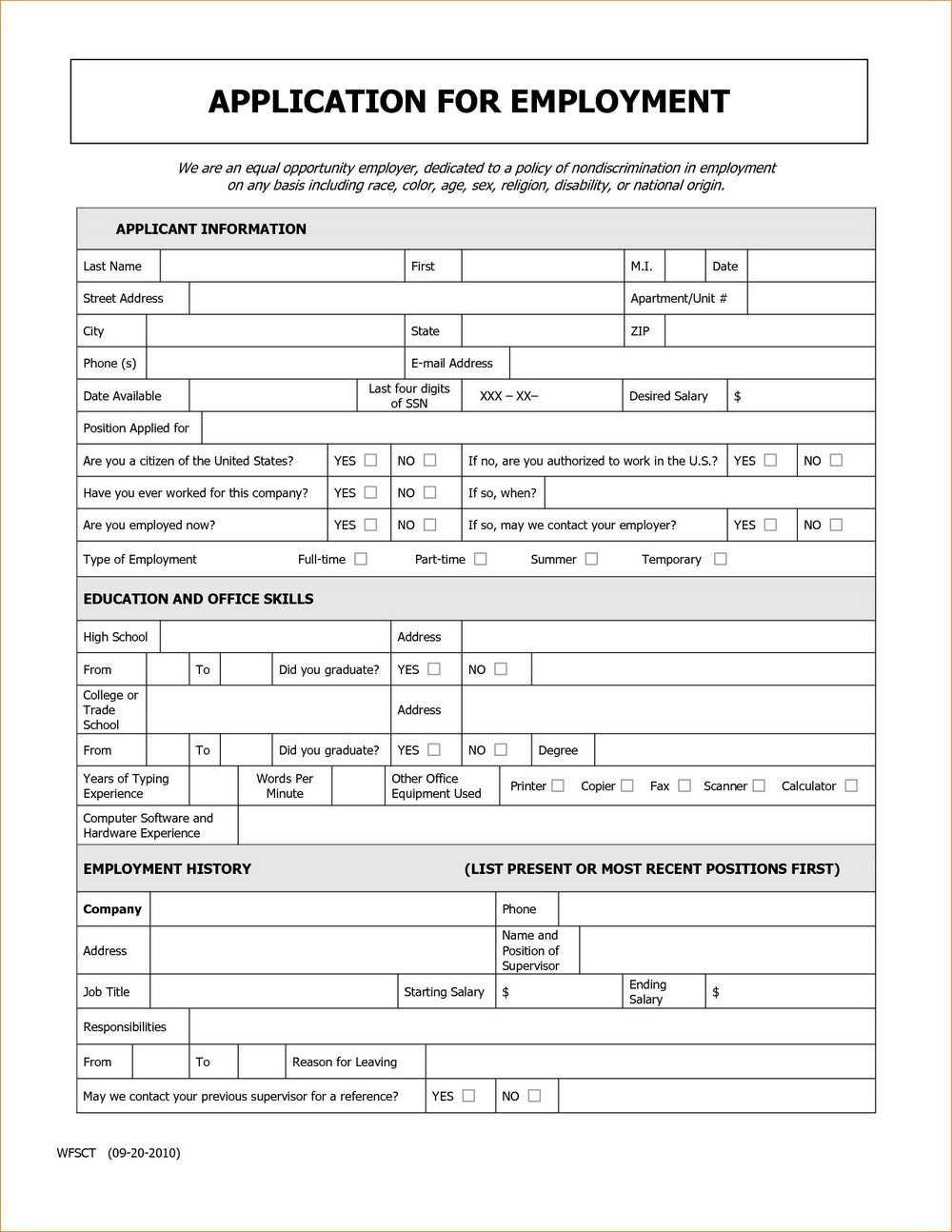 Spanish Job Application Form Template Jotform Worksheets Library