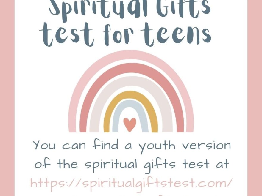 Spiritual Gifts Youth Test THIRSTY DEER