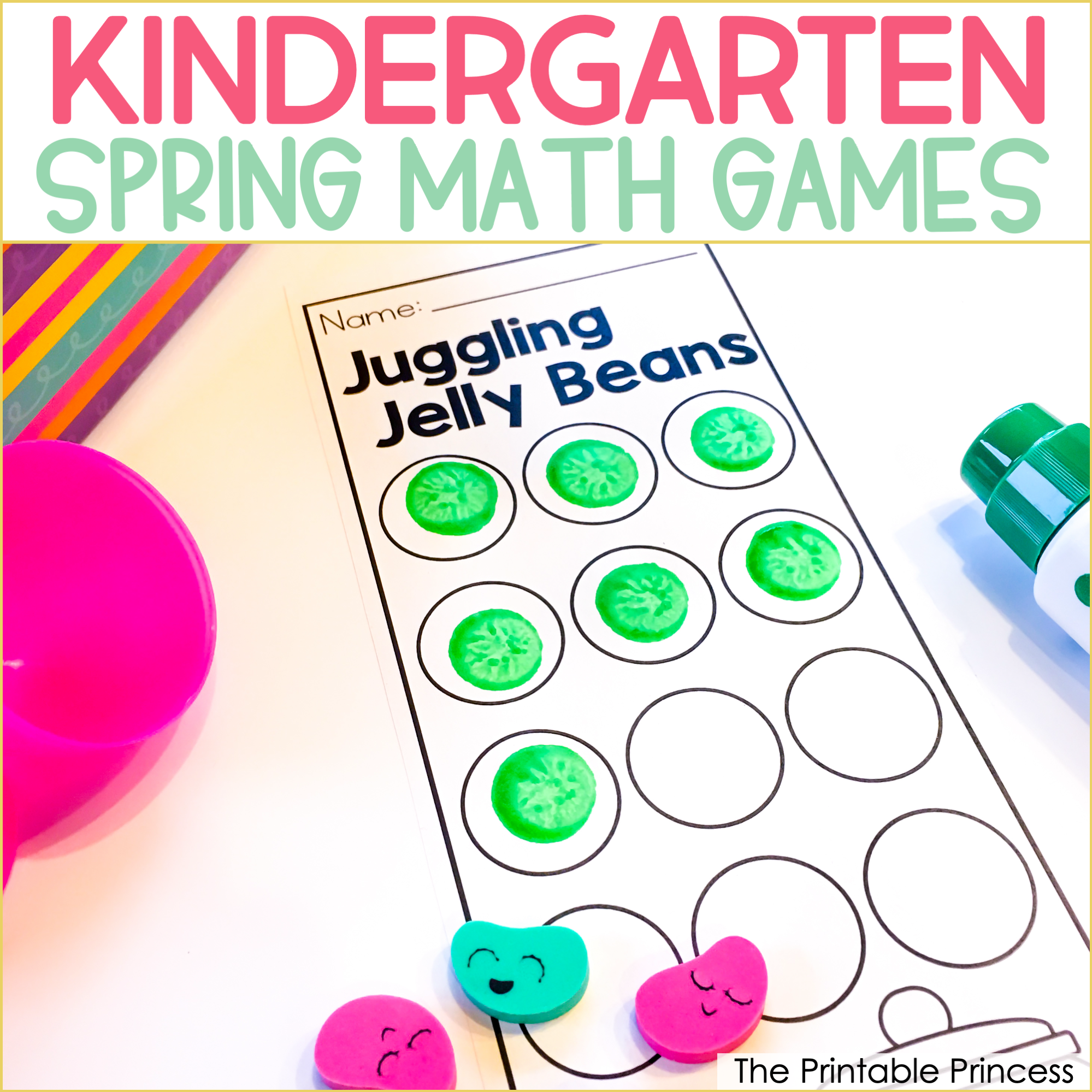Spring Math Games For Kindergarten