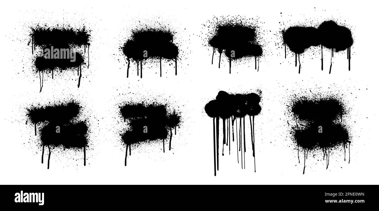 Stencil Spray Paint Stock Vector Images Alamy