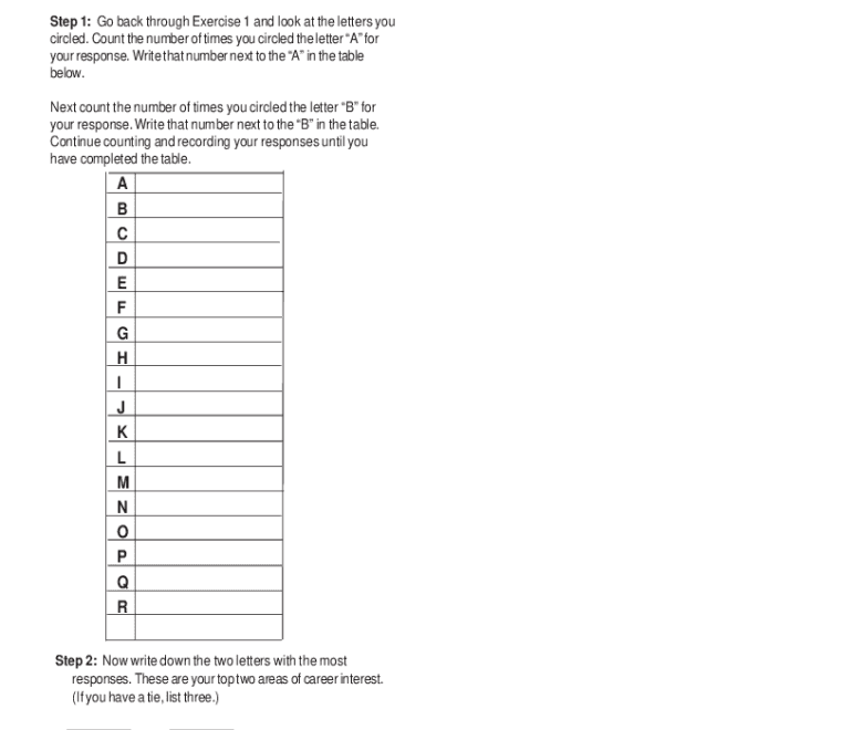 Strong Interest Inventory Test Pdf Fill Online Printable Fillable Blank PdfFiller