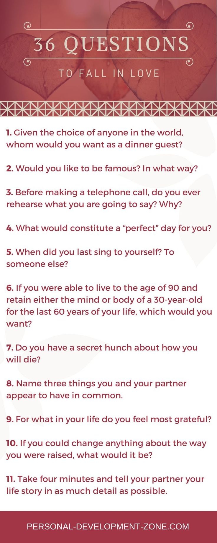 Surprising 36 Questions To Fall In Love In 2023 Printable Version