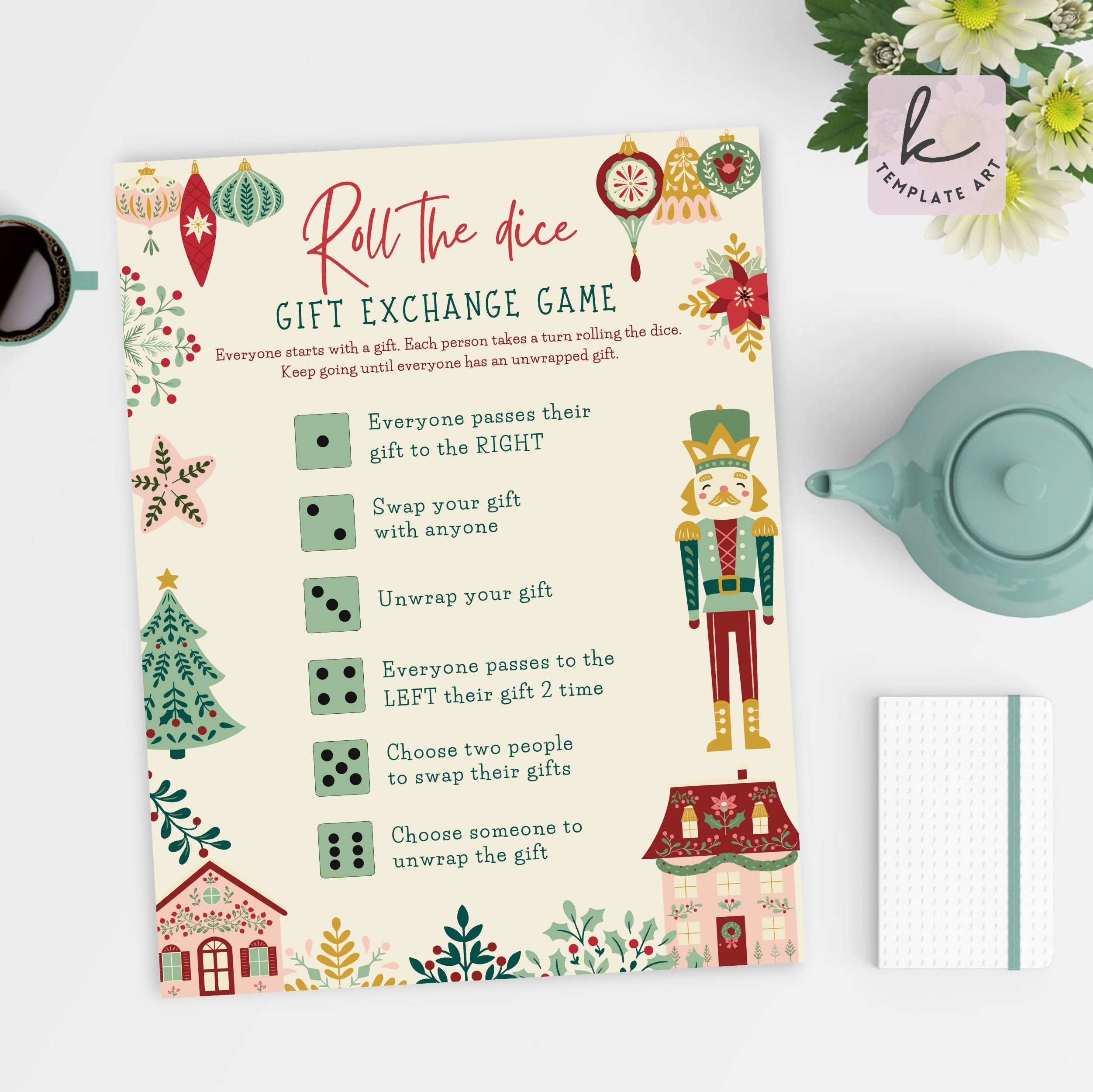 Switch Steal Unwrap Gift Exchange Game Pdf Holiday Gift Exchange Game Fun Game For The Family Present Swap Holiday Gift Exchange Game Etsy