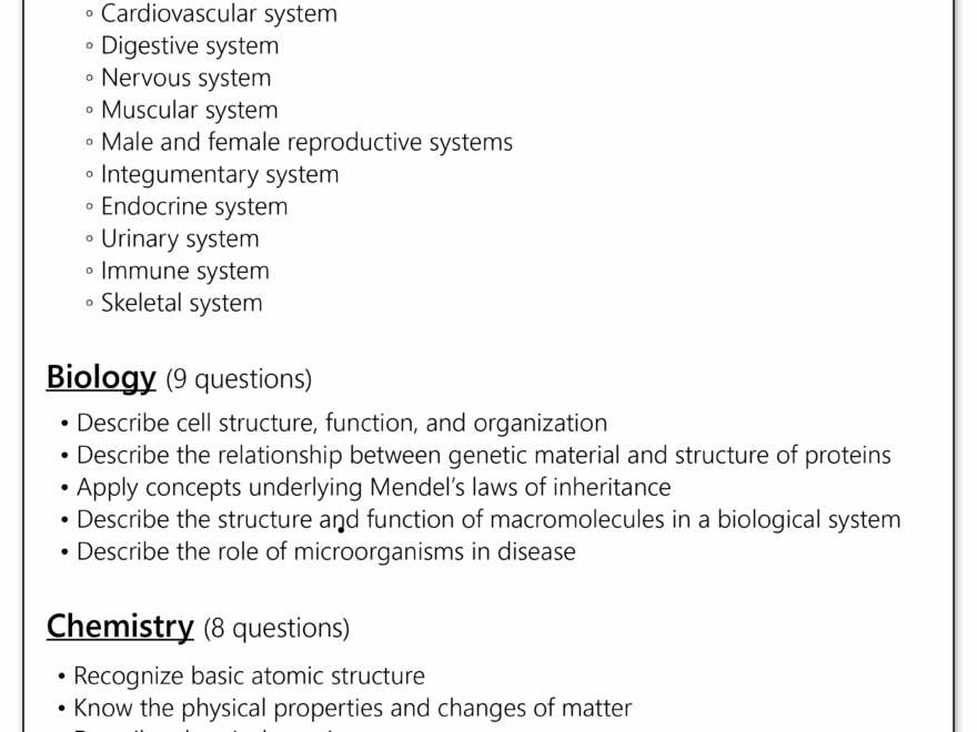 TEAS 7 Science Practice Test updated 2025
