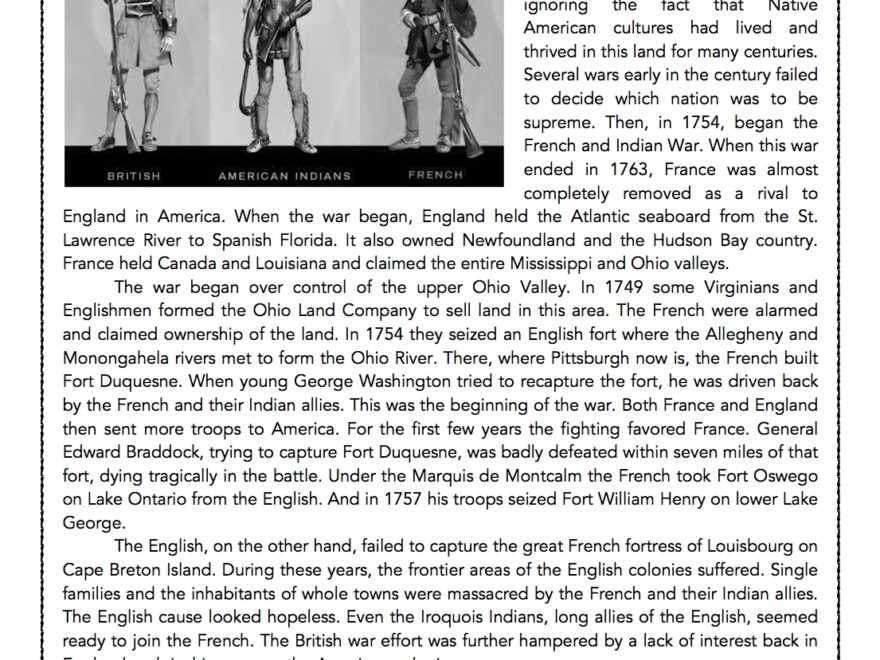The French And Indian War Classful
