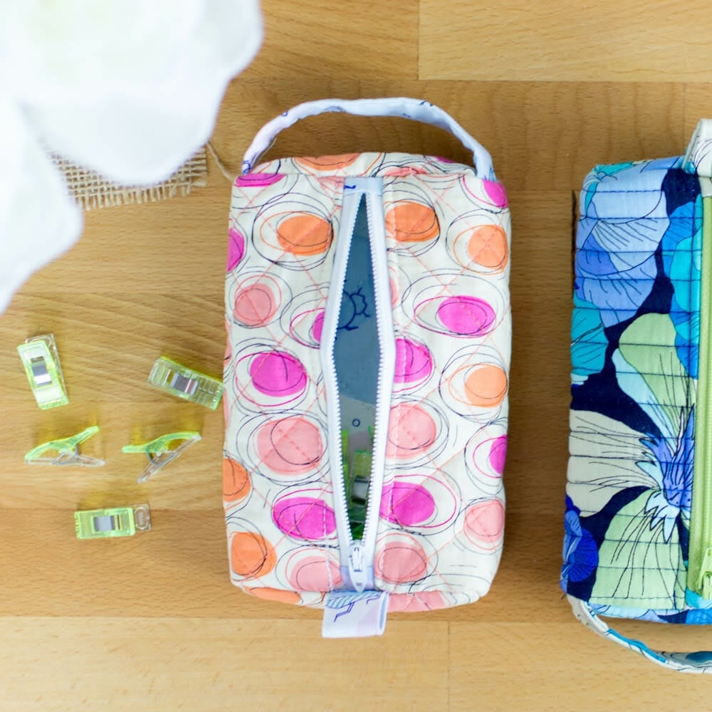 The Pillbox Pouch free Sewing Pattern For A Cute Zipper Pouch 