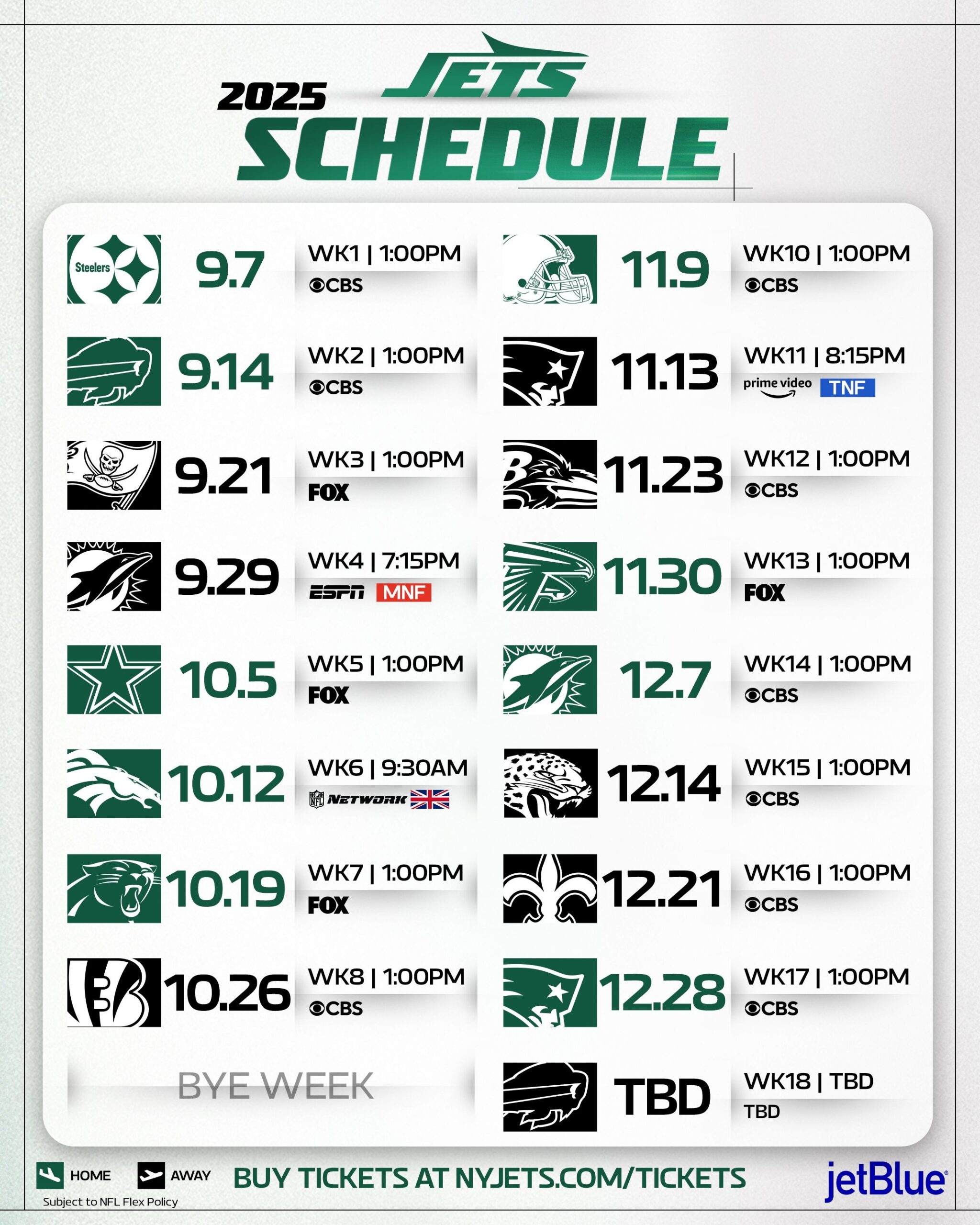 Thoughts On The Jets Schedule By David Wyatt Hupton