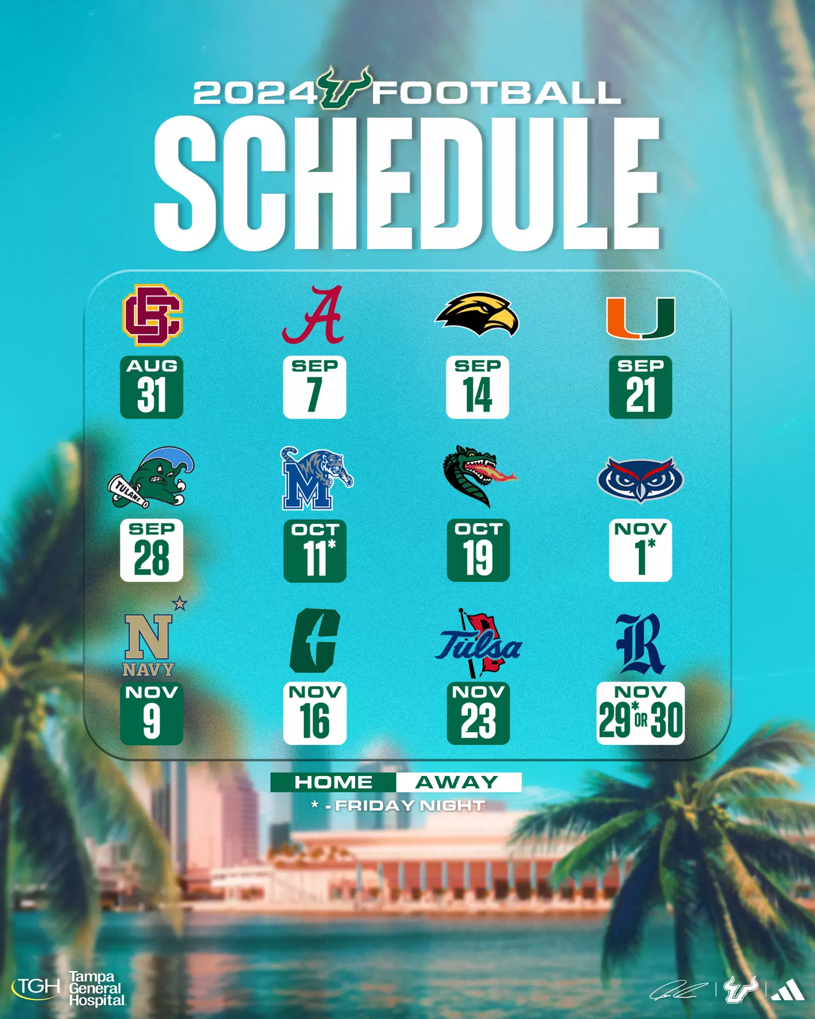 Uf Football Schedule 2025 Printable
