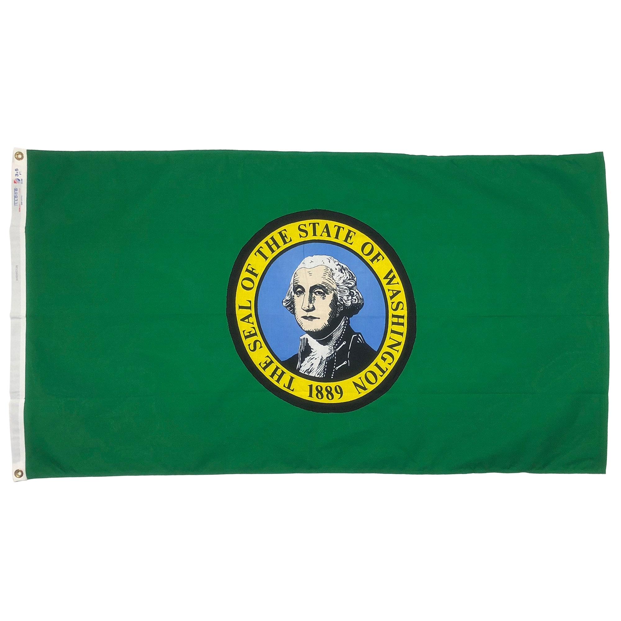 Vintage Cotton State Flag Of Washington Etsy