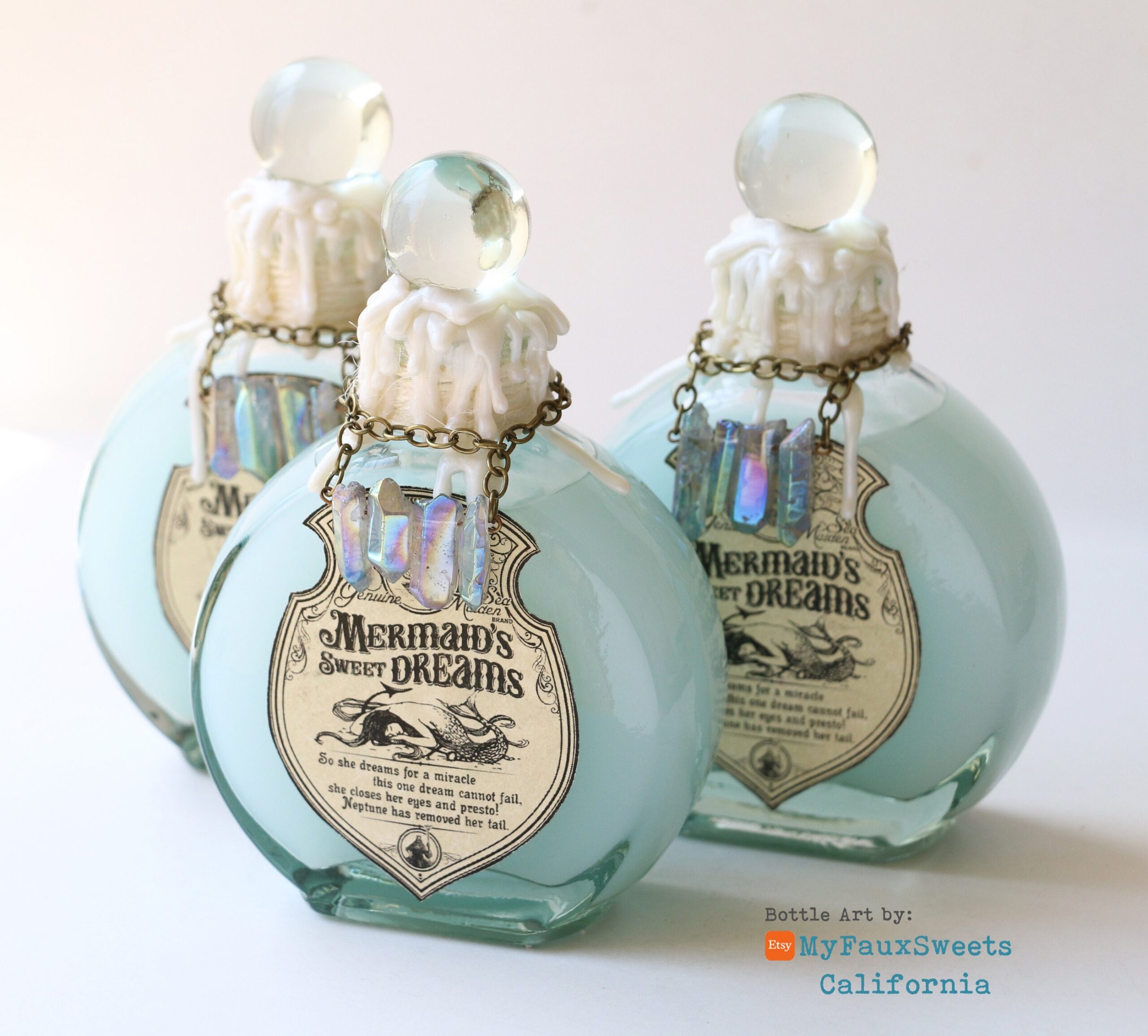 Dragon Scales Mermaid Tears Printable Potions Labels