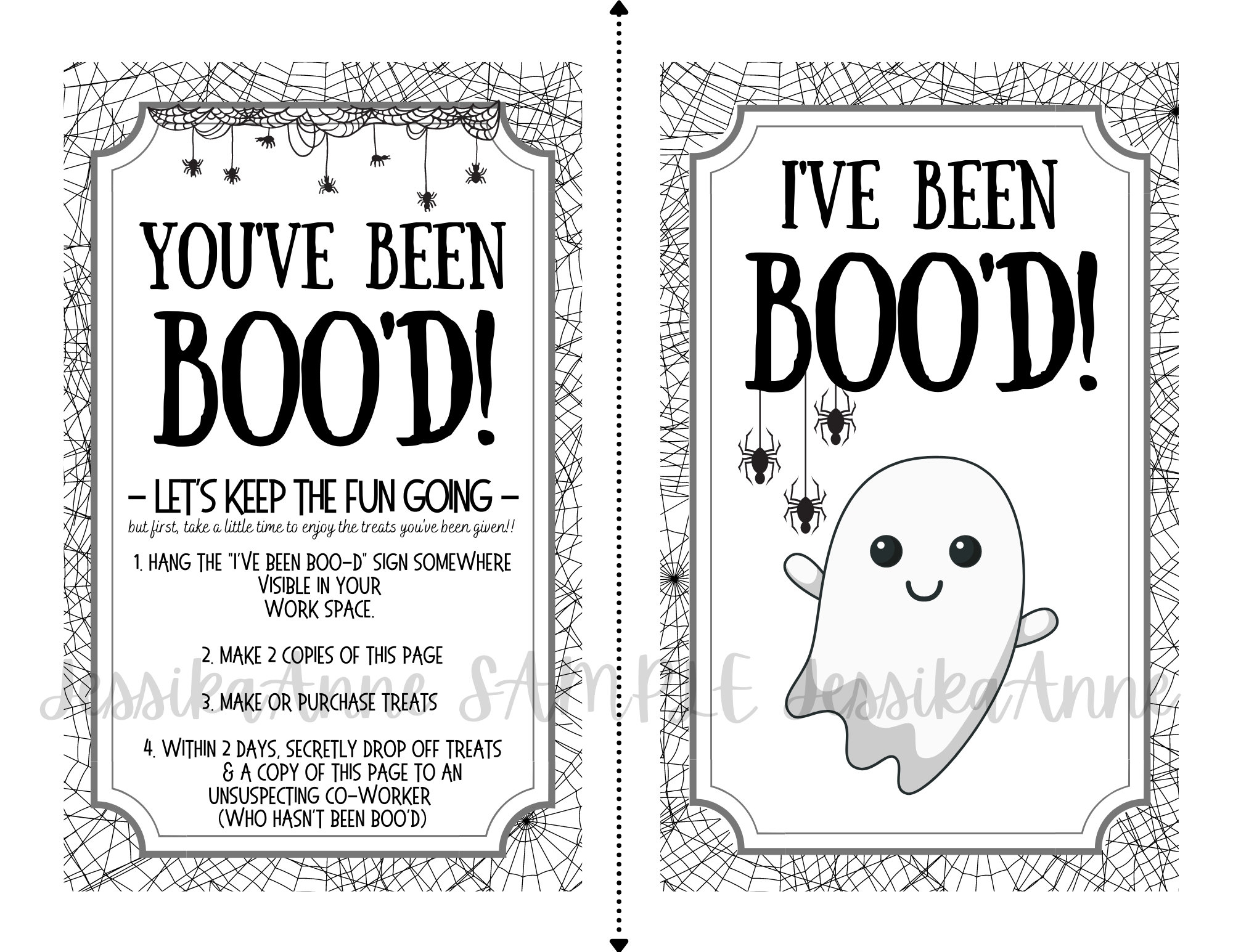 You ve Been Boo d Printable AT WORK Halloween Sign We ve Been Boo d Tradition Etsy You ve Been Boo d Printable AT WORK Halloween Sign We ve Been Boo d Tradition Etsy